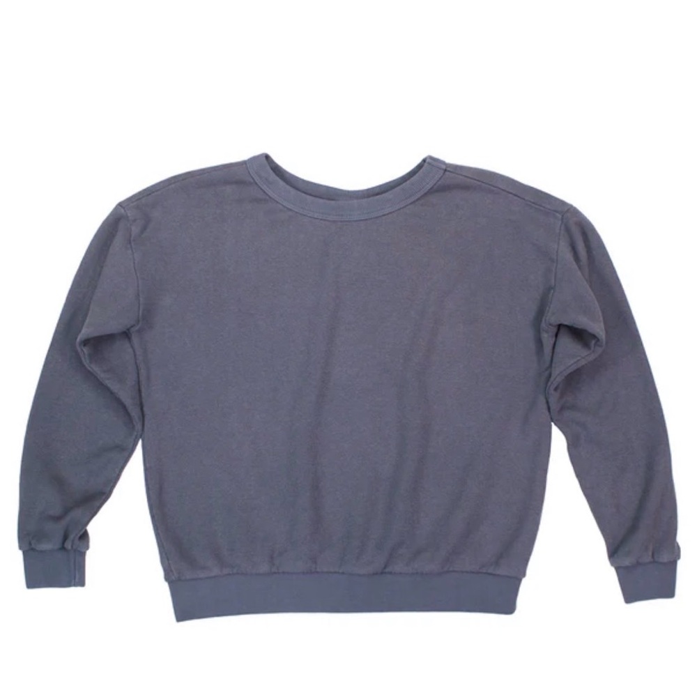 Jungmaven Crewneck Crux Cropped Sweatshirt.